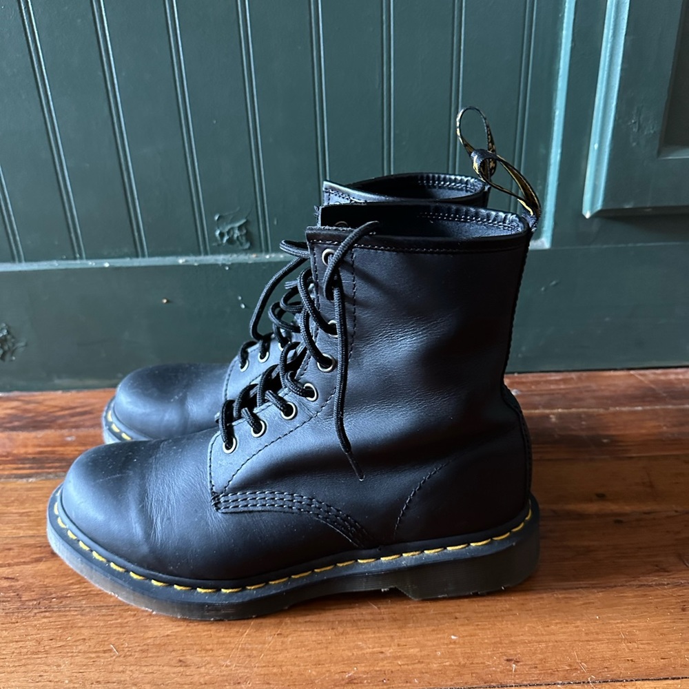 Dr. Martens Airwair boots.